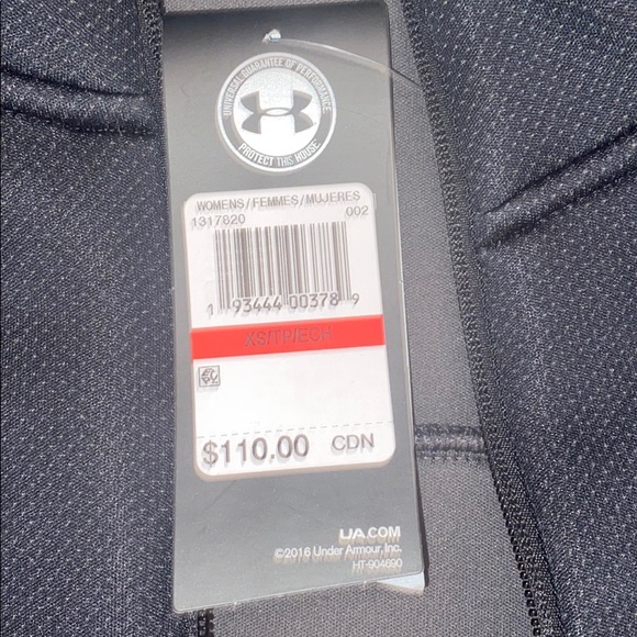 New Under Armour Move Full Zip XS - Picture 3 of 3